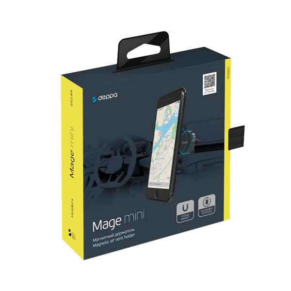 Магнитный держатель Deppa Mage Mini Silver
