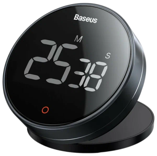 Таймер Baseus heyo rotation countdown timer pro, Dark grey (FMDS000013)