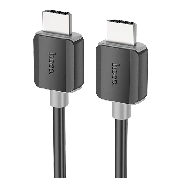 Кабель HDMI to HDMI HOCO US08 HDTV 2.0, 4K 60Hz, 1м, PVC черный