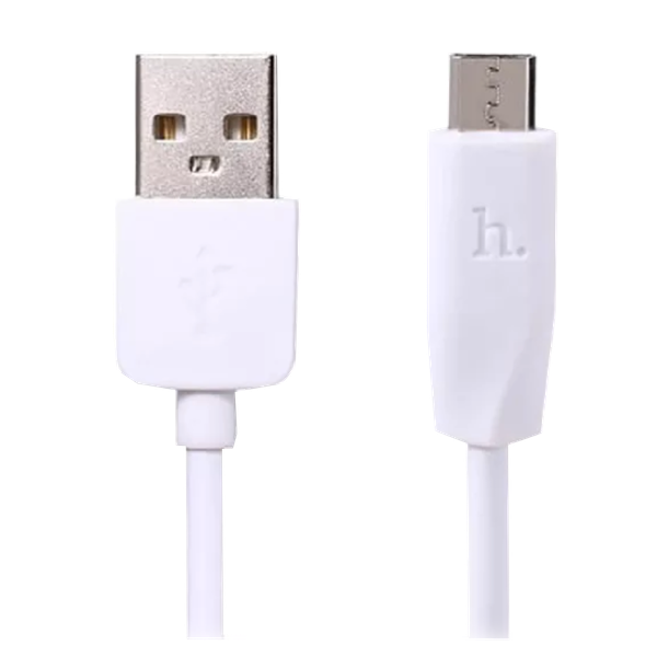 MicroUSB кабель Hoco X1 Rapid White
