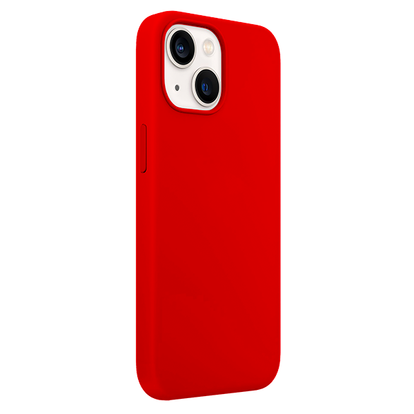 Чехол для iPhone 14 Hardiz Hybrid Liquid Silicone Red