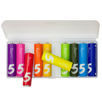 Батарейки алкалиновые Xiaomi AA (Rainbow ZI5 LR6) (10шт)
