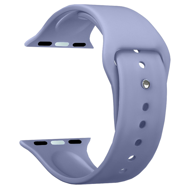 Ремешок для Apple Watch 42/44mm Deppa Band Silicone Lavender