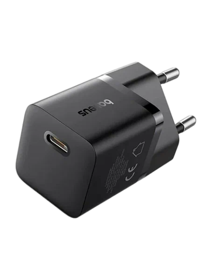 Зарядное устройство Baseus GaN5 Fast Charger (mini) 1C 25W черный (P10110909113-00)