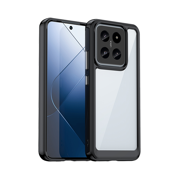 Чехол для Xiaomi 14 Caseport противоударный серия Fusion черный