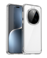 Чехол для Honor Magic 7 Pro Caseport усиленный с мягкими рамками, прозрачный