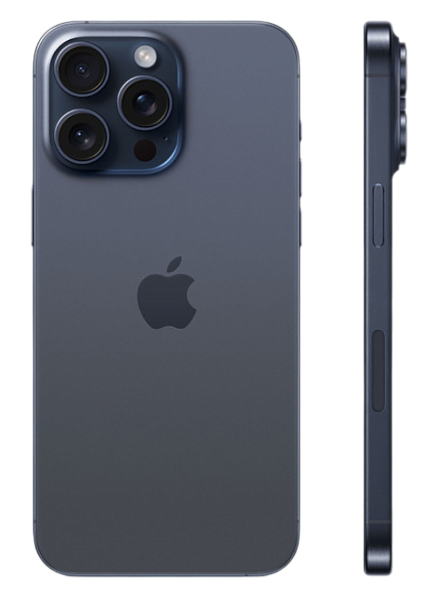 Apple iPhone 15 Pro Max 1ТБ Blue Titanium (Синий титан)  2sim