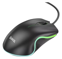 Игровая мышь Hoco GM19 (RGB, проводная) Black