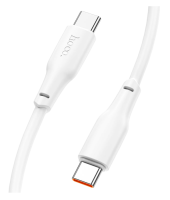 Кабель Hoco X93 Force 60W charging, Type-C - Type-C, 2 метра, белый