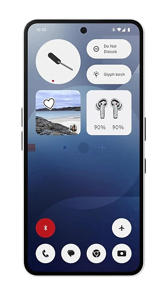 Nothing Phone (3a) 12/256Gb White (Белый) (Global) 2Sim