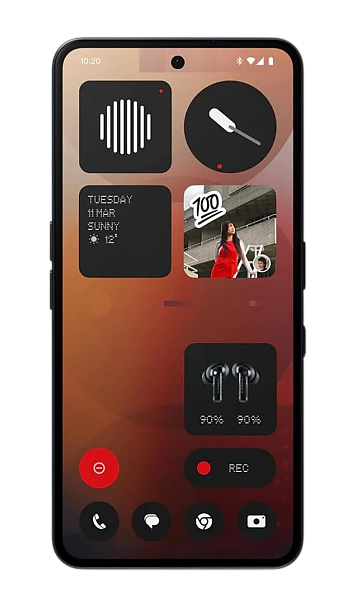 Nothing Phone (3a) 12/256Gb Black (Черный) (Global) 2Sim