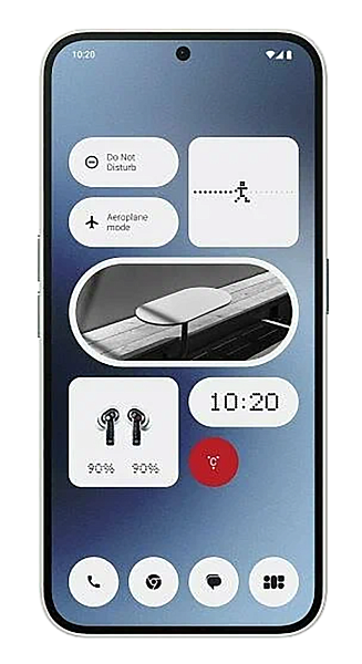Nothing Phone (2a) 12/256Gb Milk (Белый) (Global) 2Sim