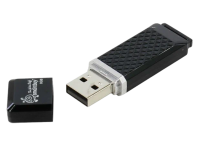 USB-накопитель 8Gb SmartBuy Quartz series, USB 2.0, черный