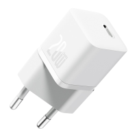 Зарядное устройство Baseus GaN5 Fast Charger (mini) 1C 20W EU белый