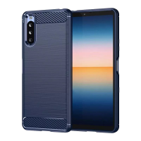 Чехол для Sony Xperia 10 IV Caseport Carbon Blue