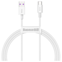 Кабель Baseus Superior Series Fast Charging Data Cable USB to Type-C 66W 1m белый
