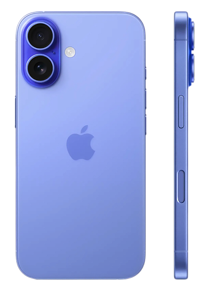 Apple iPhone 16 128ГБ Ultramarine (Синий) Sim+eSim