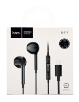 Наушники Hoco M111 Lightning черный