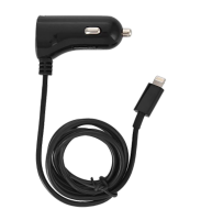 АЗУ Qumo Lightning 1 USB 1A, черный