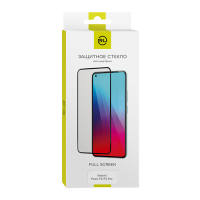 Стекло защитное для Xiaomi Poco F5 Pro Full Screen tempered glass FULL GLUE (на подложке) черный