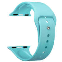 Ремешок для Apple Watch 42/44mm Deppa Band Silicone Mint