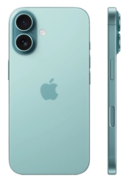Apple iPhone 16 128ГБ Teal (Зеленый) (A3287) Sim+ eSim