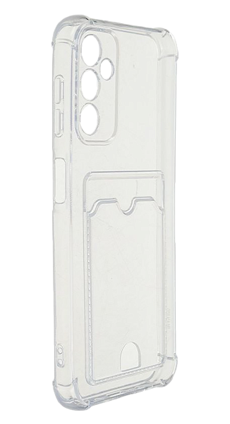 Накладка силикон iBox Crystal для Samsung Galaxy S24+, с кардхолдером, прозрачный