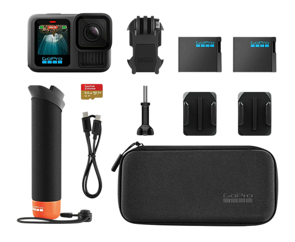 Экшн-камера GoPro HERO13 Black+ Accessories Bundle