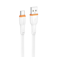 Кабель Borofone BX118 Esplendido USB to Type-C, 3A, 1м белый