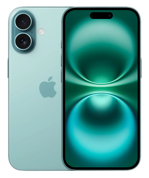 Apple iPhone 16 128ГБ Teal (Зеленый) 2Sim