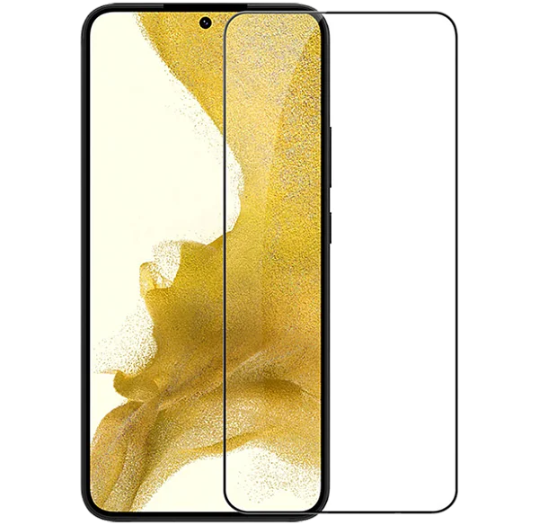 Стекло защитное 6D для смартфона Samsung Galaxy S22+ и S23+ G-Rhino черное