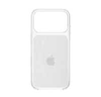 Чехол пластиковый для iPhone 17 Pro Max, CLEAR CASE цветной, белый