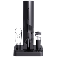 Винный набор Circle Joy Samurai 5 in 1 (CJ-TZ08) Black Винный набор Circle Joy Samurai 5 in 1 (CJ-TZ08) Black