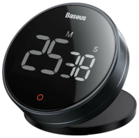 Таймер Baseus heyo rotation countdown timer pro, Dark grey (FMDS000013)