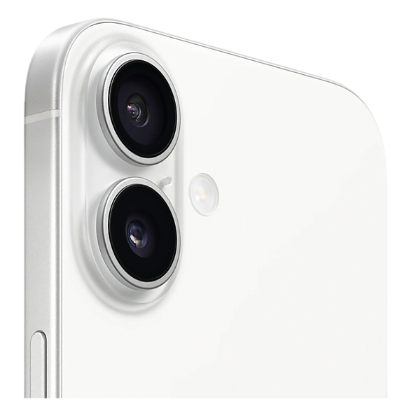 Apple iPhone 16 128ГБ White (Белый) Sim+eSim