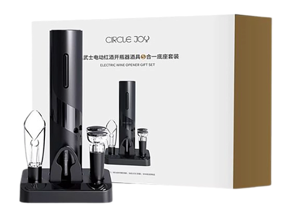 Винный набор Circle Joy Samurai 5 in 1 (CJ-TZ08) Black