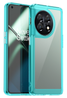 Чехол для OnePlus 11 Caseport противоударный с бирюзовыми рамками