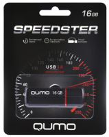 USB-накопитель Qumo Speedster USB 3.0 16GB Black USB-накопитель Qumo Speedster USB 3.0 16GB Black