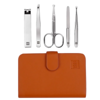 Маникюрный набор HuoHou Stainless Steel Nail Clippers Set 5 (5 предметов) (HU0061) Brown Маникюрный набор HuoHou Stainless Steel Nail Clippers Set 5 (5 предметов) (HU0061) Brown