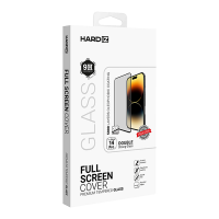 Стекло защитное для Apple iPhone 14 Pro Hardiz Full Screen Cover (2.5D) черное