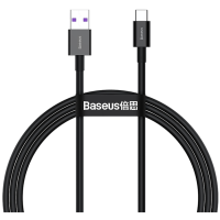 Кабель Baseus Superior Series Fast Charging Data Cable USB to Type-C 66W 1m черный