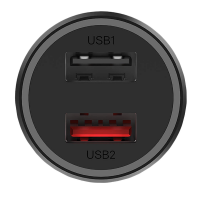 АЗУ Xiaomi Car Quick Charger 2USB CC06ZM 37W (GOS4131CN) черный