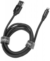 Кабель Lightning Hardiz Tetron Series 1.2 метра черный