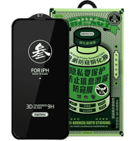 Стекло для Apple iPhone 14 Plus/13 Pro Max Remax GL-27 ANTI (антишпион) Full Screen (3D) черное