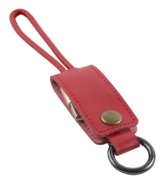 Кабель-брелок MB Mobility USB – Type-C, 25 см, красный