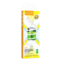 Кабель Hoco X83 Type-C to Type-C Victory 60W 1m White
