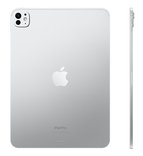 Apple iPad Pro 13 (2024) M4 256Gb Wi-Fi Silver стандартное стекло
