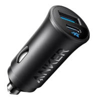 АЗУ Anker Car Charger 30W 2-Port USB-A и Type-C черный