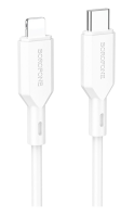 Кабель BOROFONE BX70 Type-C to Lightning, PD Cable, 20W, 1m белый