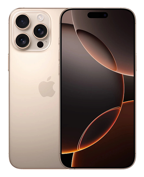 Apple iPhone 16 Pro Max 256ГБ Desert Titanium (Пустынный титан) (A3296) Sim+eSim